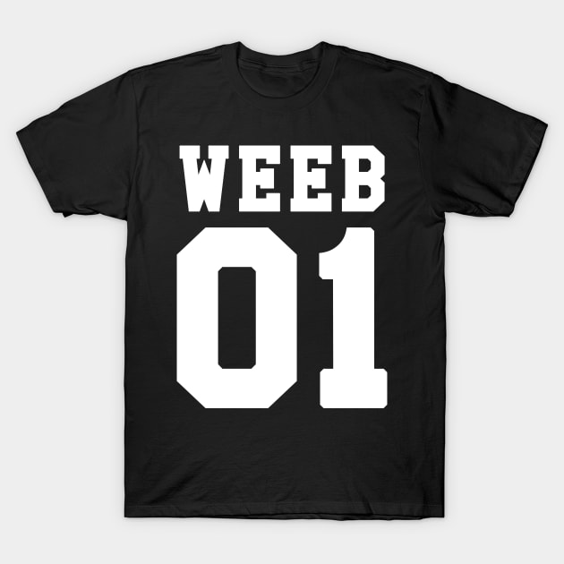 Weeb Stuff Weeaboo Trash Anime Merch Gift T-Shirt by Alex21